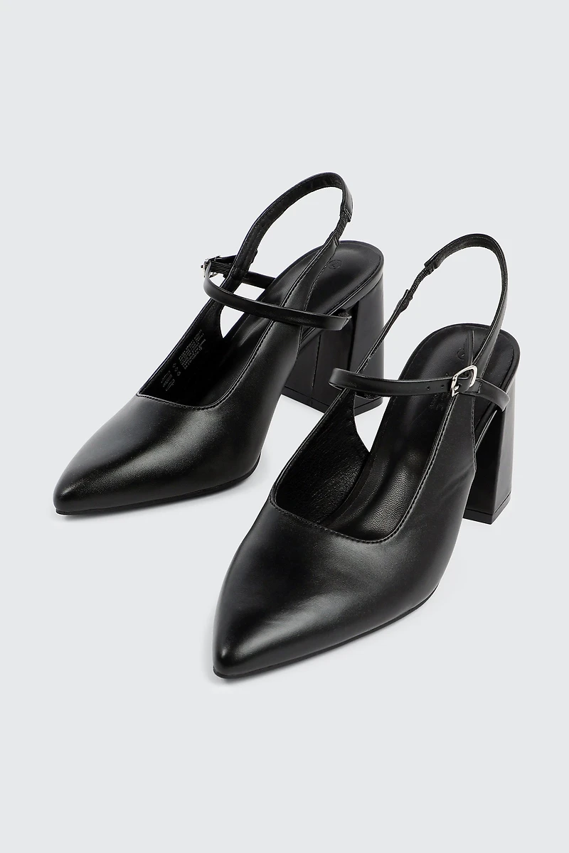 Chaussures Mary Jane à bride arrière