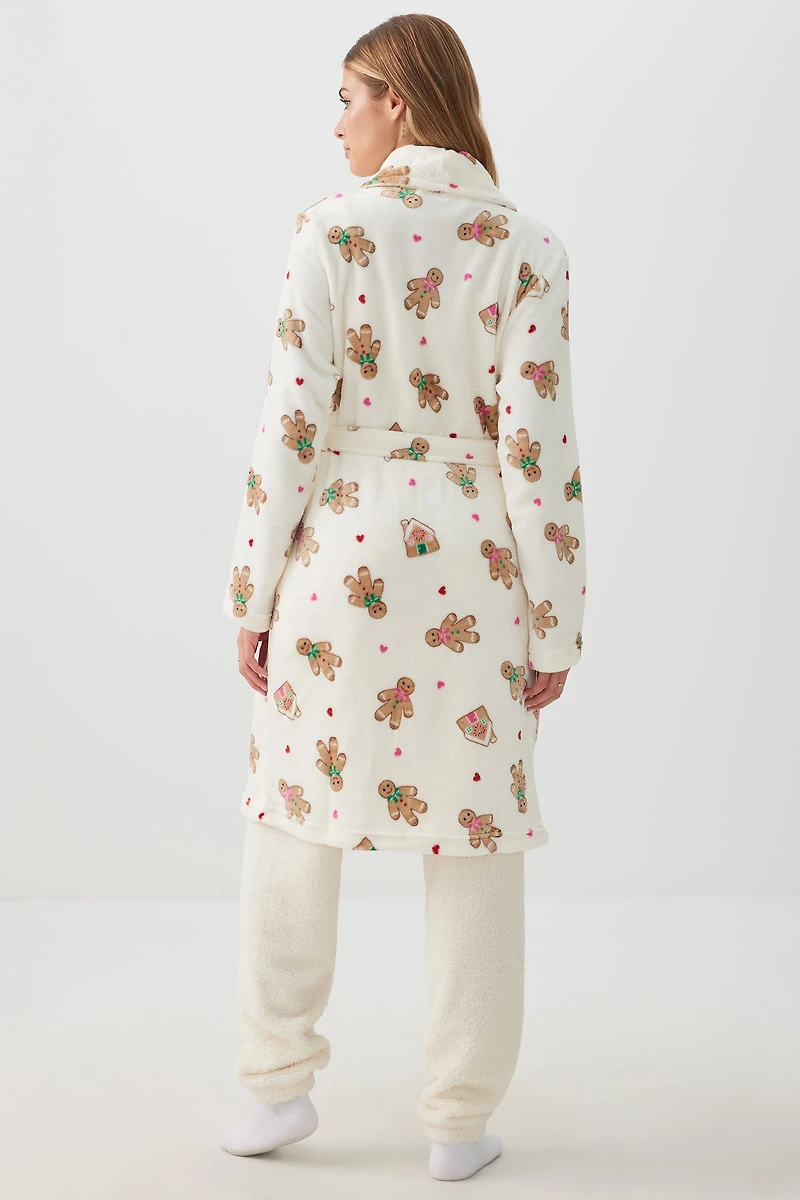 Peignoir court en tissu SUNDAYSOFT