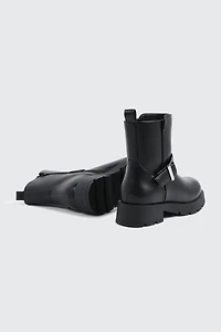 Bottes moto noires