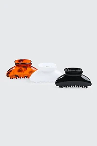 Trio de pinces à cheveux