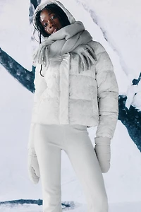 Ardene The Everyday Shorty Puff in Winter Woods | Size | Polyester