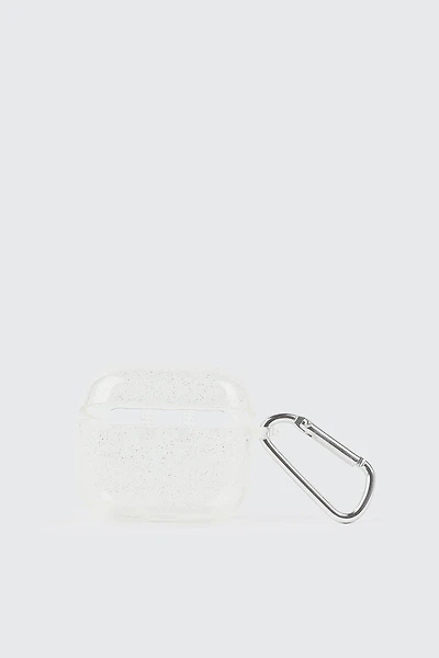Ardene Glitter AirPods Case in Clear