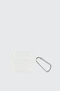 Ardene Glitter AirPods Case in Clear