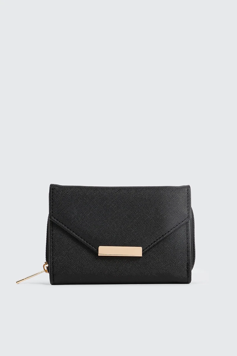 Ardene Small Envelope Wallet in | 100% Recycled Polyester/Faux Leather | Eco-Conscious