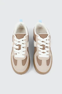 Espadrilles rétro à semelle épaisse