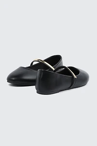 Ballerines à bout rond