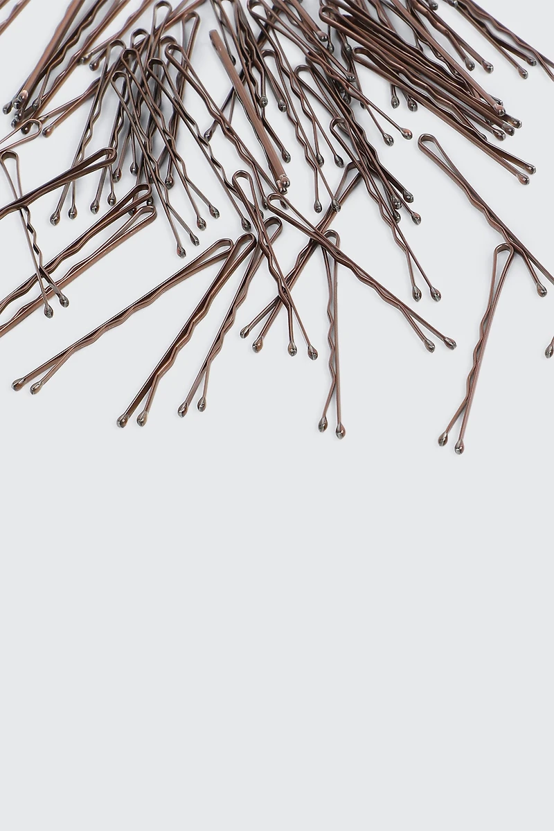 Ardene 60-Pack Brown Bobby Pins