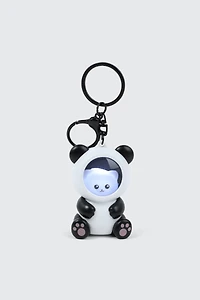 Ardene Light Up Panda Keychain in Light