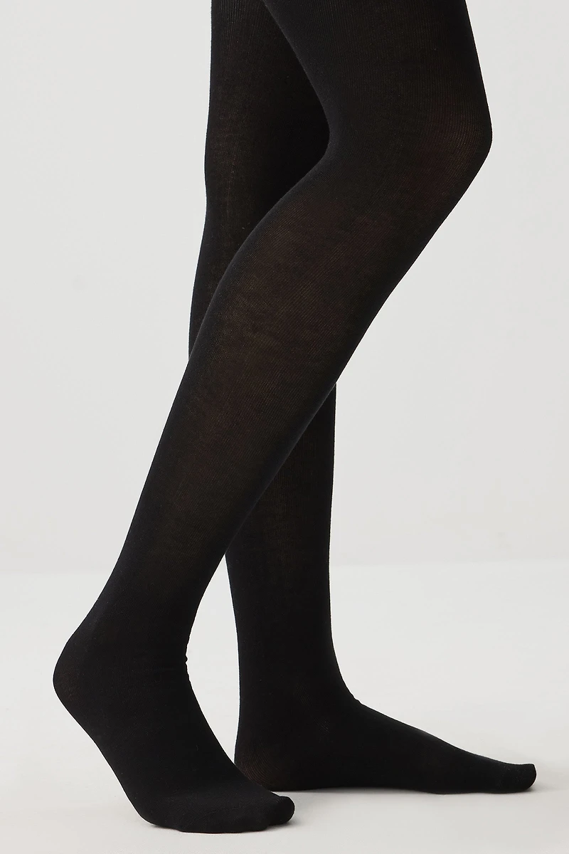Ardene Bamboo Rayon Tights in | Size | Rayon/Spandex | Eco-Conscious