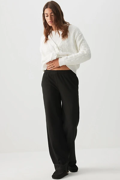 Ardene Waffle Knit Lounge Pants in | Size | Polyester/Spandex