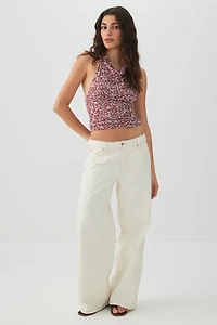 Camisole à col bénitier très douce