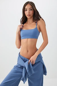Ardene Seamless Bralette in Blue Moon | Size | Nylon/Elastane | Eco-Conscious