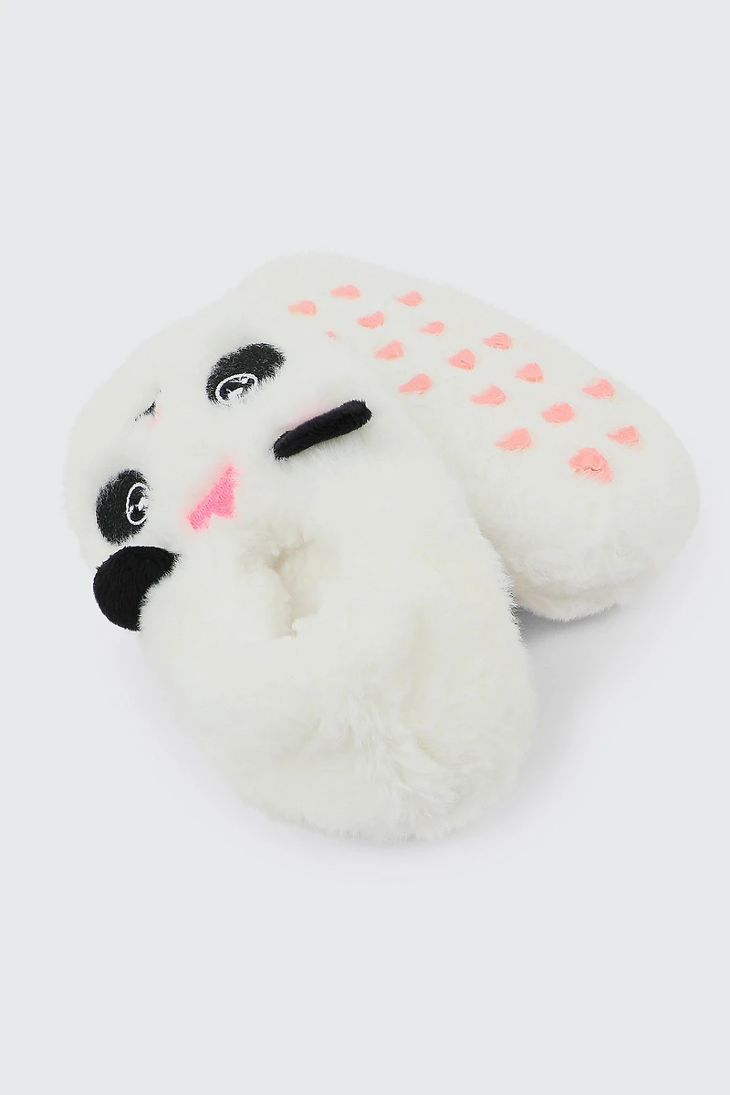 Pantoufles panda
