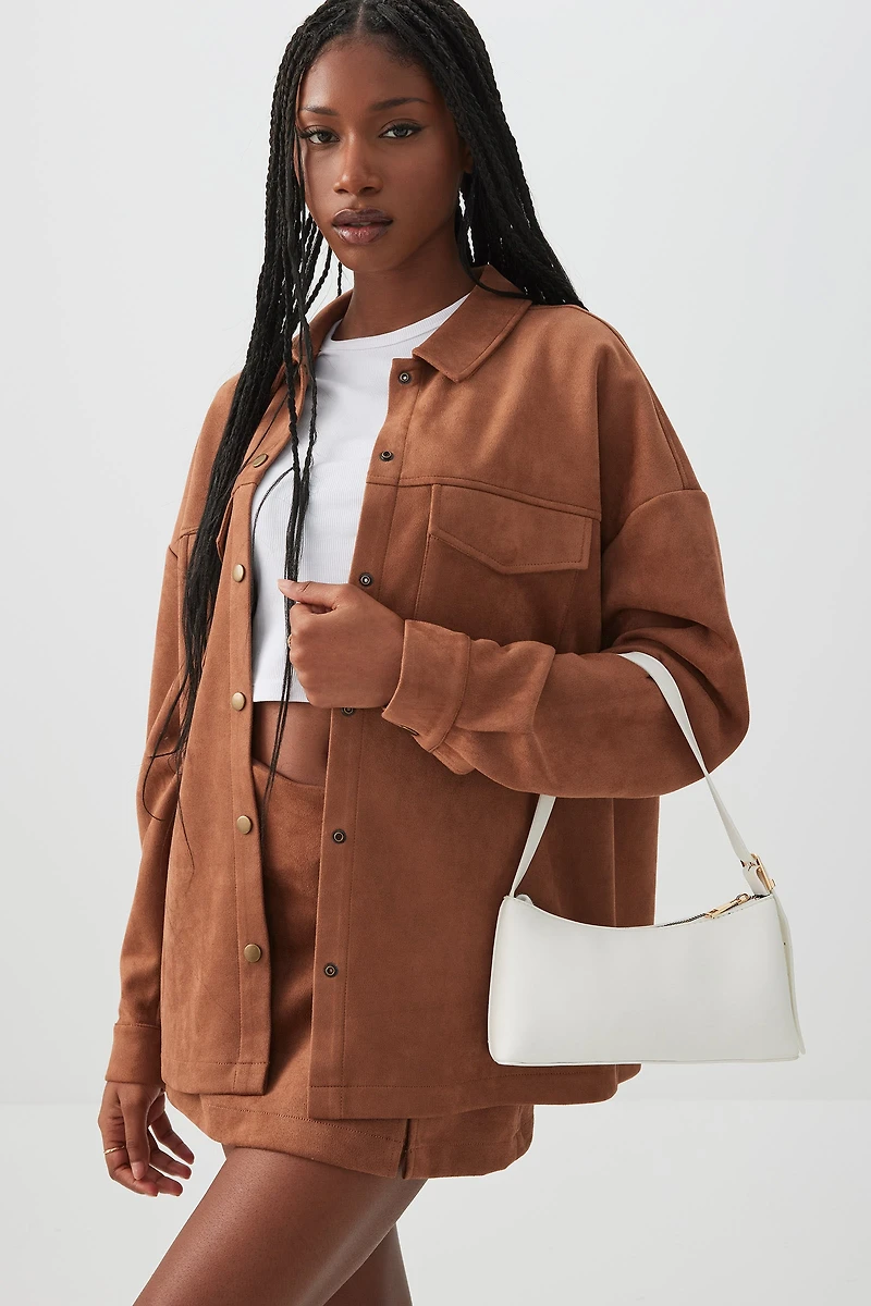 Sac d'épaule en faux cuir