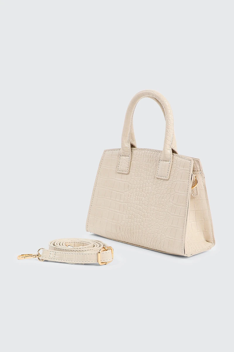 Petit sac fourre-tout à détail de boucle