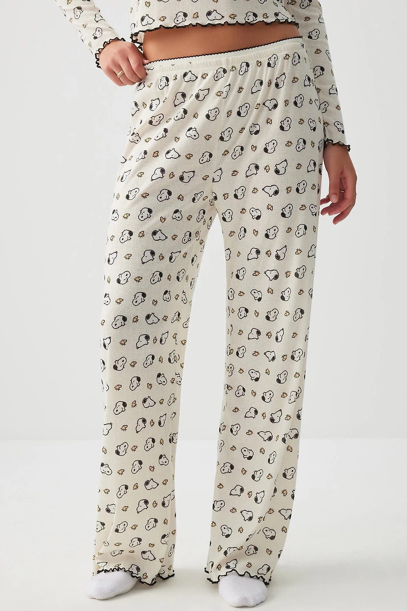 Ensemble pyjama Snoopy en pointelle