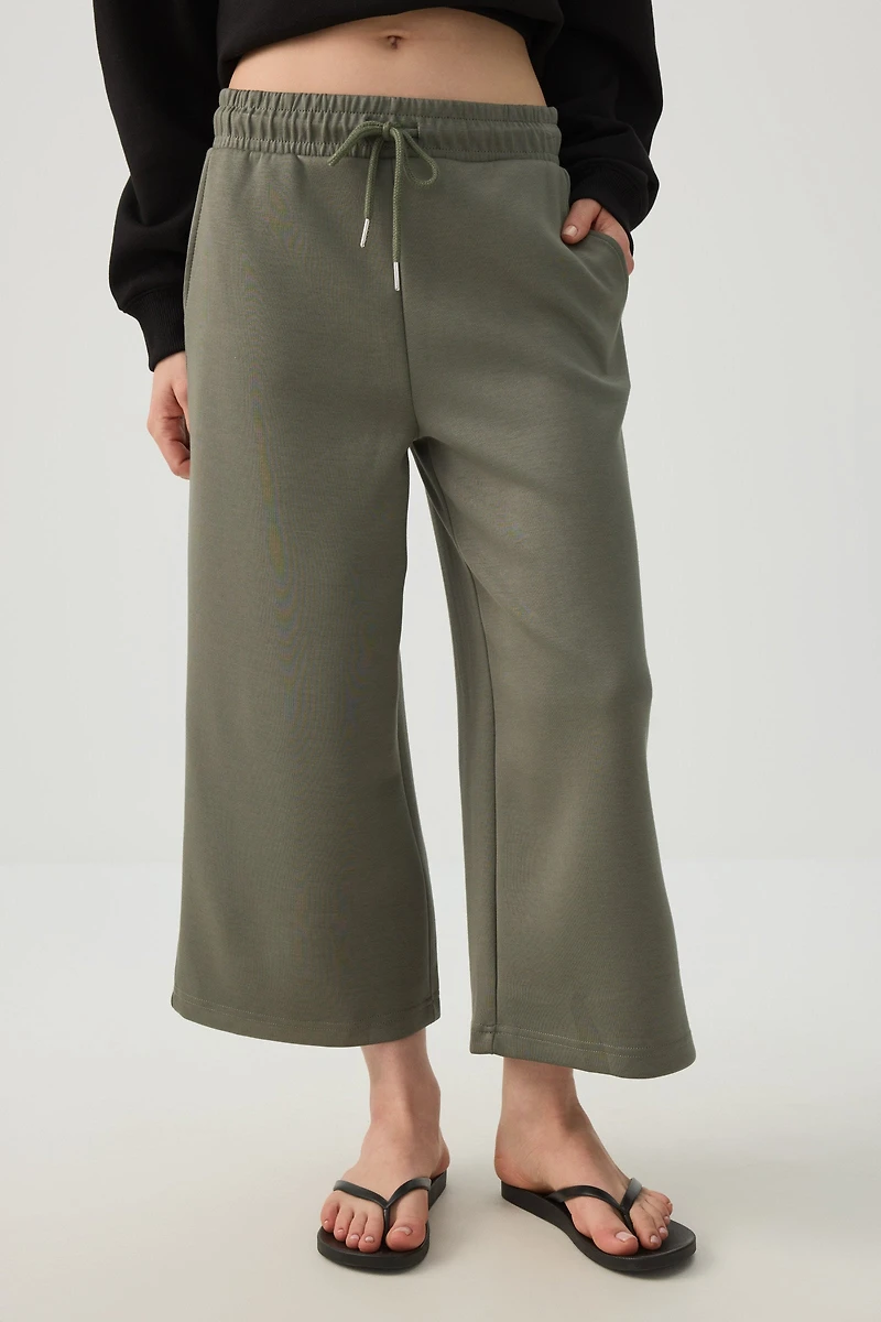 Capri à jambe large enfiler