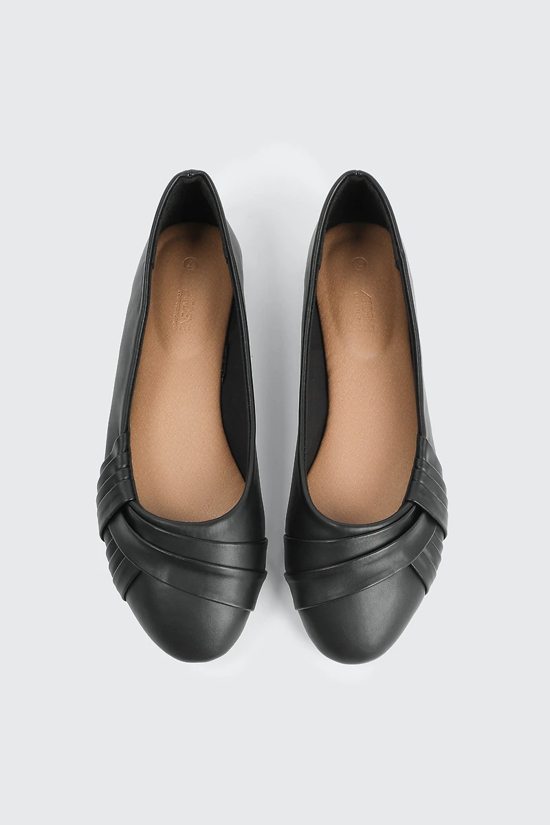 Ballerines plissées