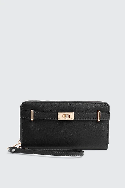 Ardene Accordion Wallet in | Faux Leather/Polyester
