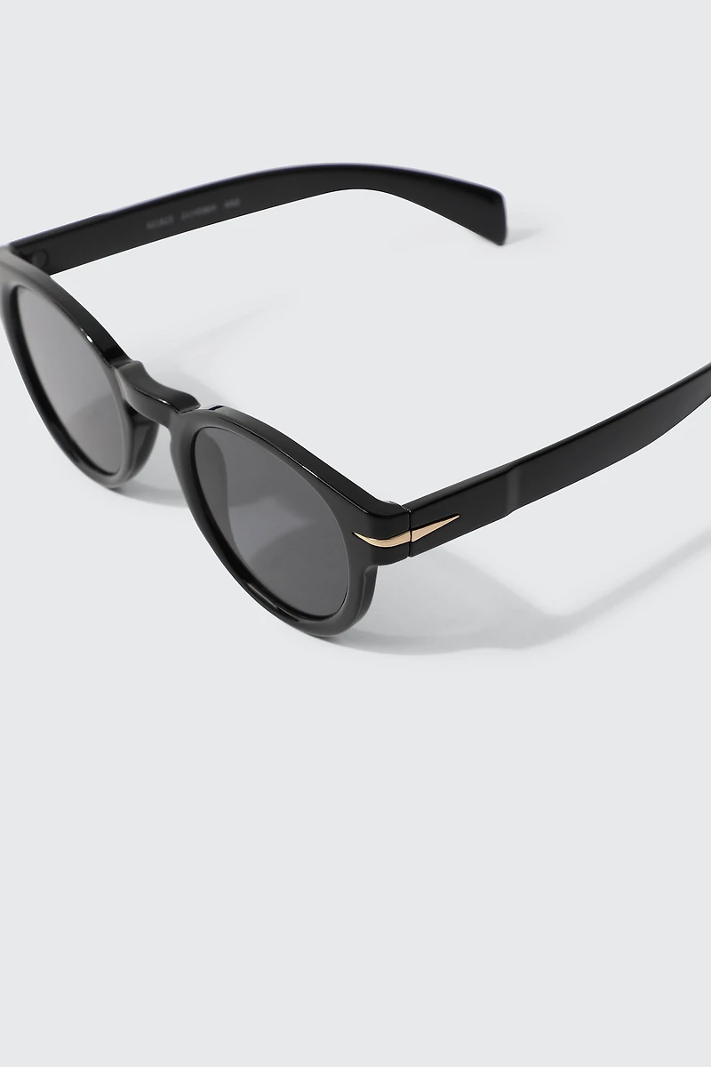 Lunettes de soleil rondes