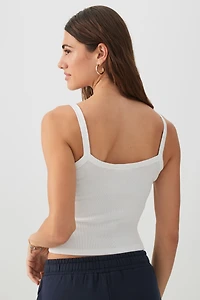 Camisole à col dégagé très douce Basic