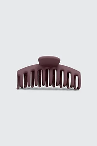 Ardene Hair Claw in Burgundy | Eco-Conscious