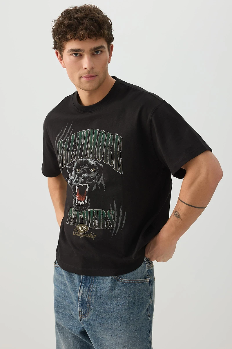 T-shirt carré Panthers
