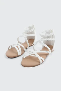 Sandales gladiateur à brides