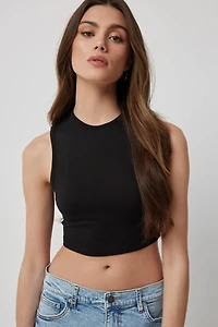 Camisole col ras-du-cou très douce Basic