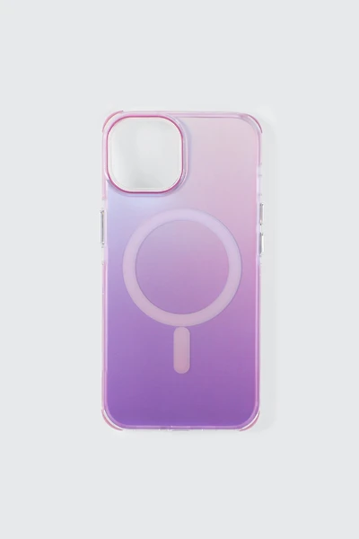 Ardene Frosted iPhone 13/14/15 Case in Medium Purple