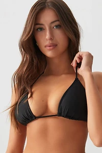 Ardene Triangle Bikini Top in | Size | Polyester/Nylon/Elastane | Microfiber