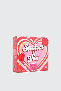 Ardene Man Printed Boxers in a Box For Men in Pink | Size | Polyester/Spandex