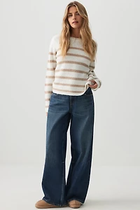 Chandail à col rond ray