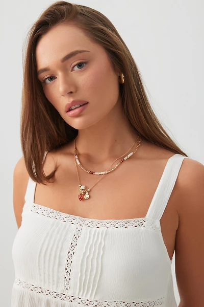 Camisole à bordure en crochet