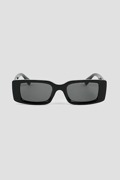 Ardene Slim Rectangular Sunglasses in