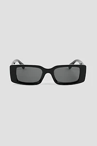 Ardene Slim Rectangular Sunglasses in