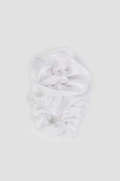 Ardene Rosette Scrunchie in White