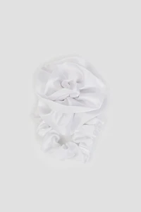 Ardene Rosette Scrunchie in White