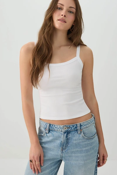 Camisole côtelée Basic