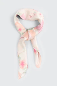 Foulard carré tropical