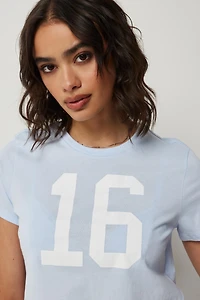 Haut de pyjama graphique