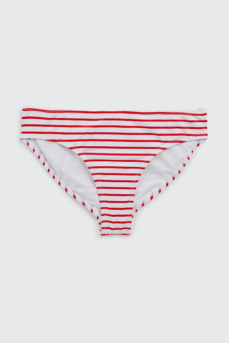 Ardene Kids Printed Swim Bottom in | Size | Polyester/Nylon/Elastane | Microfiber