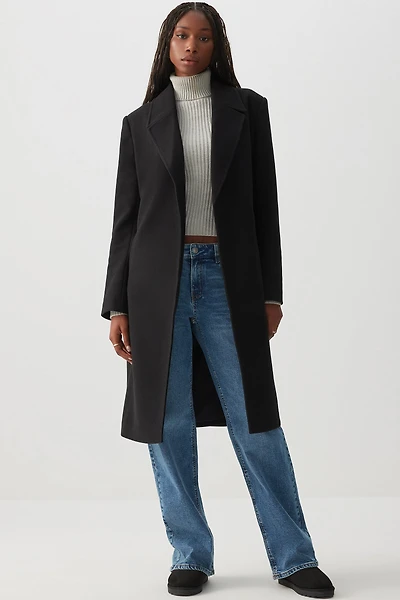 Ardene Felt Wrap Coat in | Size | Polyester