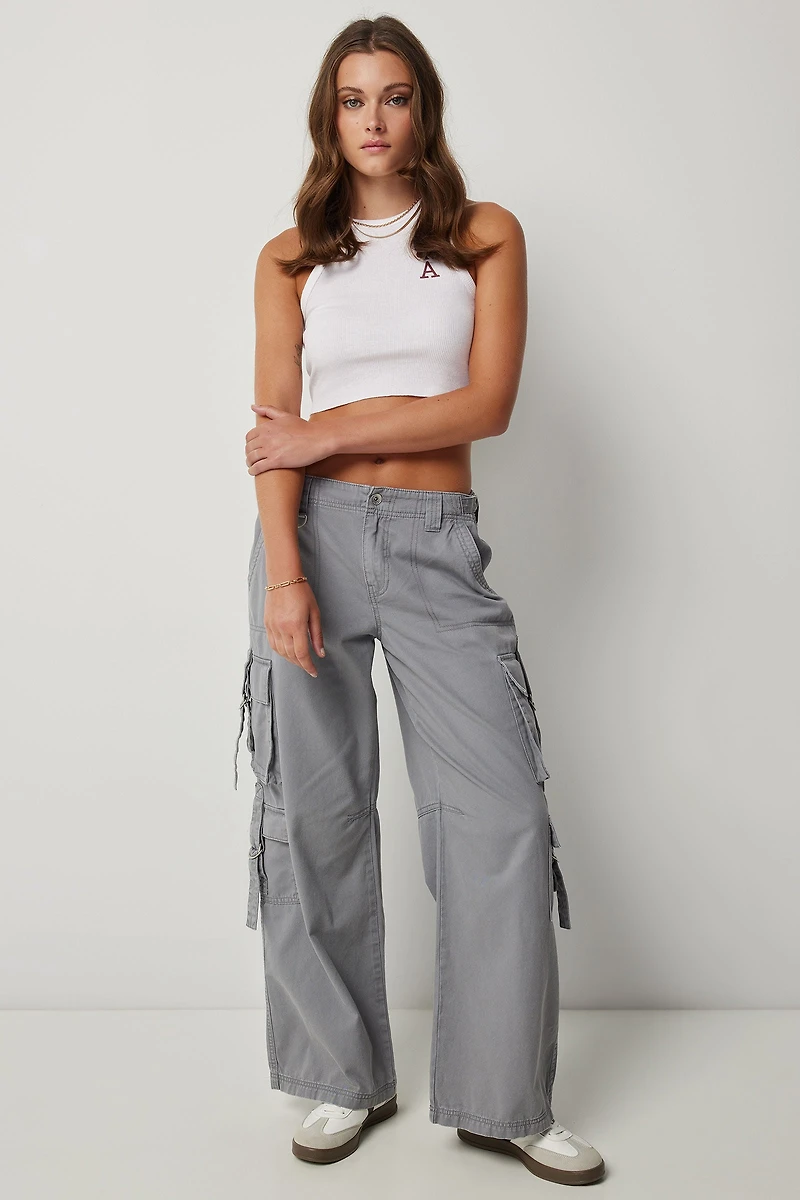 Camisole côtelée as de pique