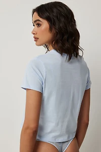 Haut de pyjama graphique