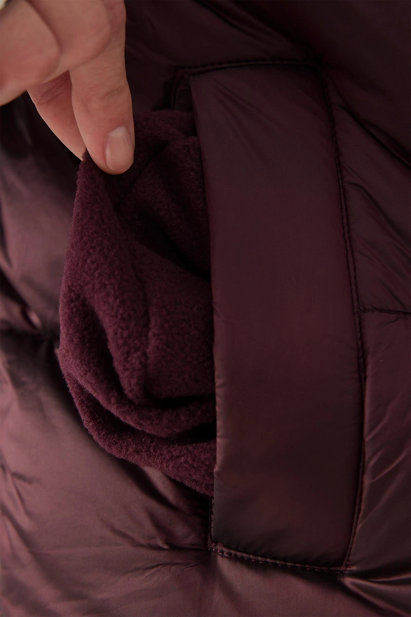 Manteau matelassé ample très léger