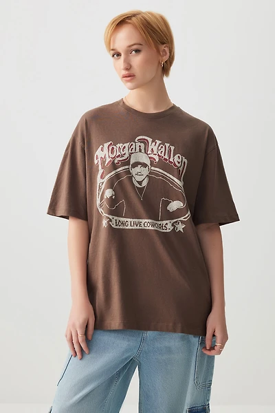 T-shirt ample Morgan Wallen