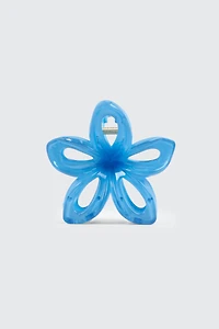 Pince cheveux découpée hibiscus