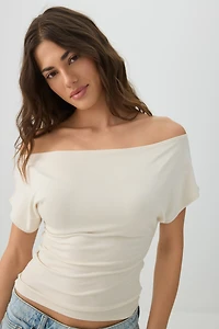 Haut asymétrique fronc