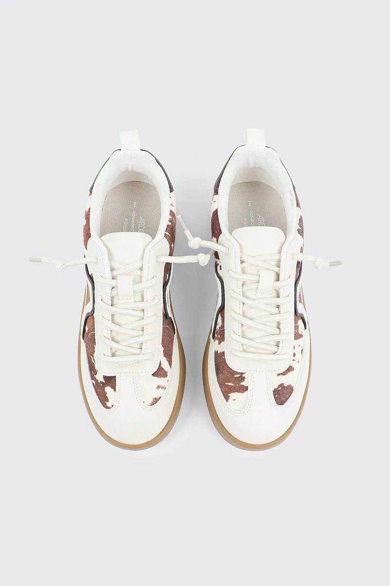 Espadrilles à détails contrastés